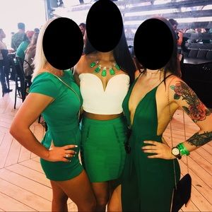 St Patrick’s 🍀 Green Bandage Skirt 💚
